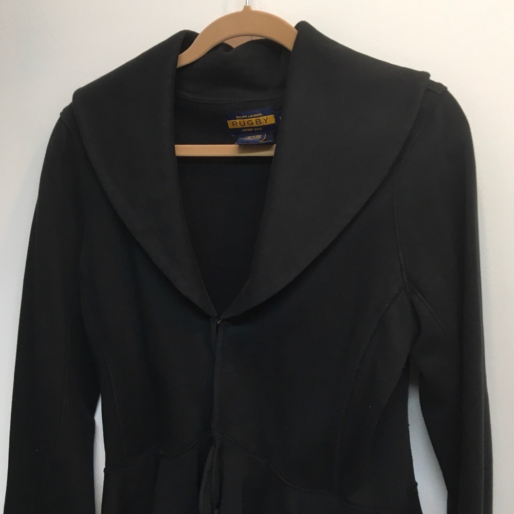 Ralph Lauren Black Rugby Jacket